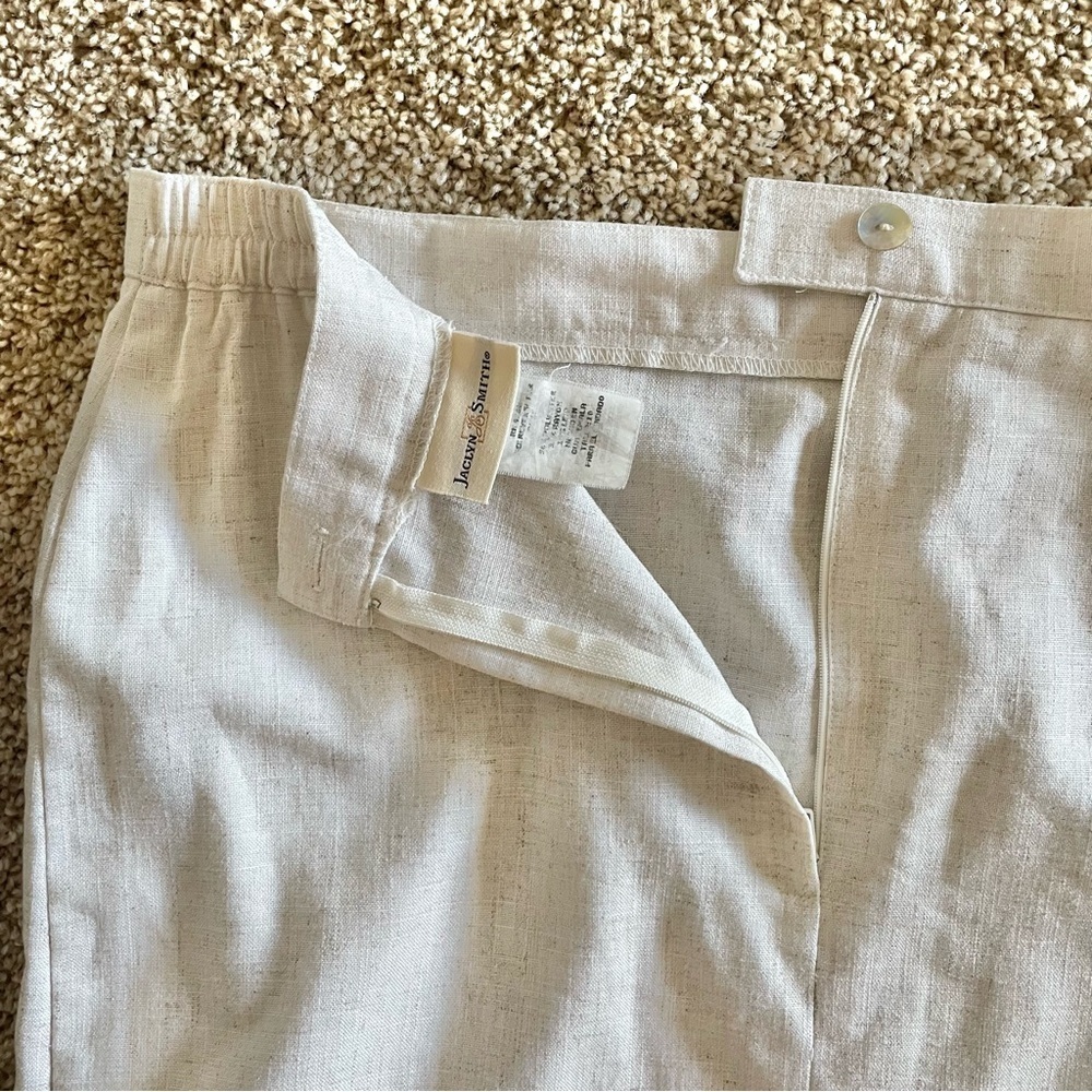 Vintage Jaclyn Smith Pencil Skirt Womens 10 29” Waist Long Career Lightweight - Picture 8 of 16